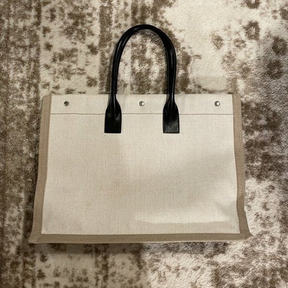 Yves Saint Laurent Canvas Tote - Picture 3 of 7